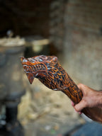 Handmade Medieval Norse/Viking Fenrir Axe Viking Wolf Axe