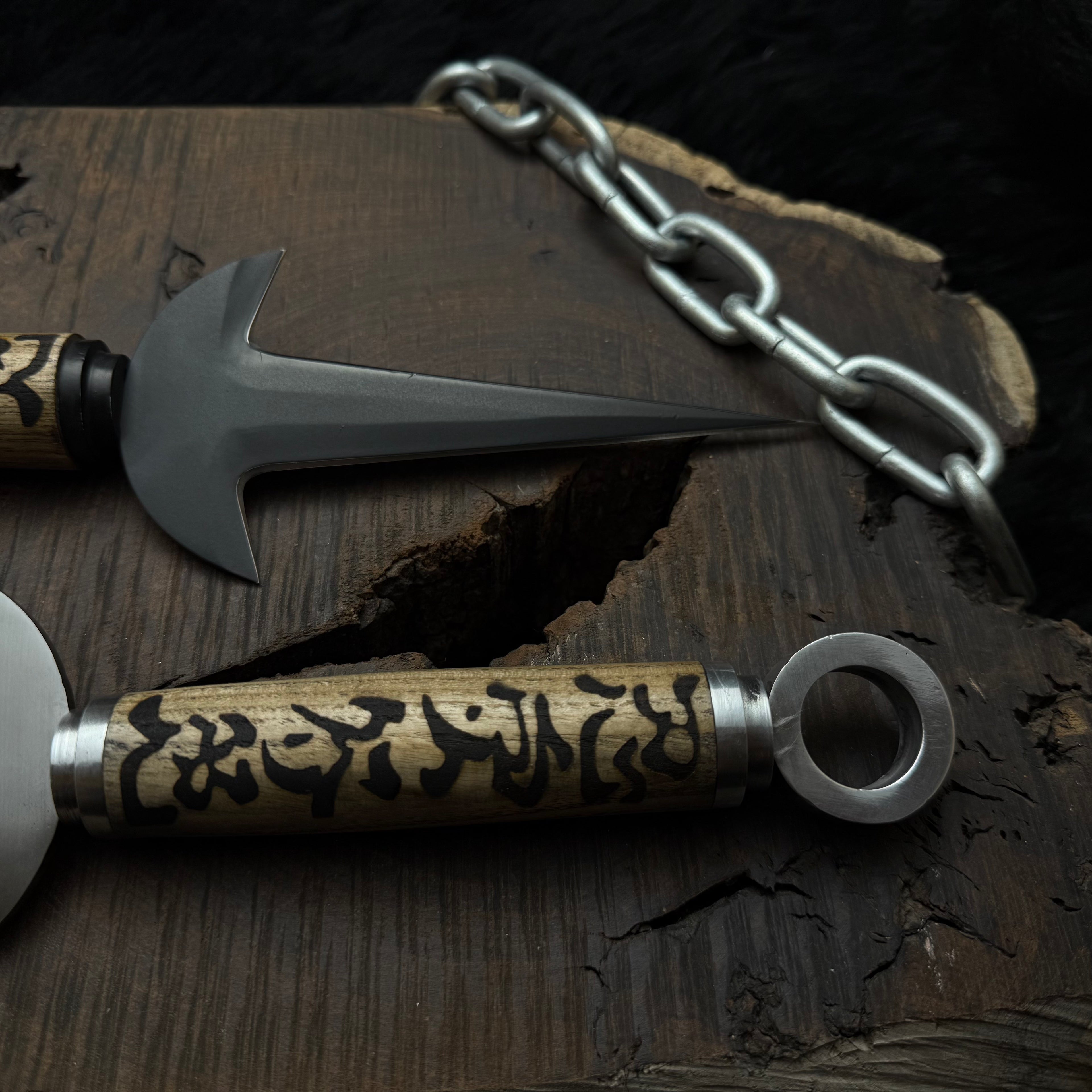 Naruto Shippuden: Handmade Custom Minato Kunai with Leather Sheath | Minato 4th Hokage | Yellow Flash Kunai