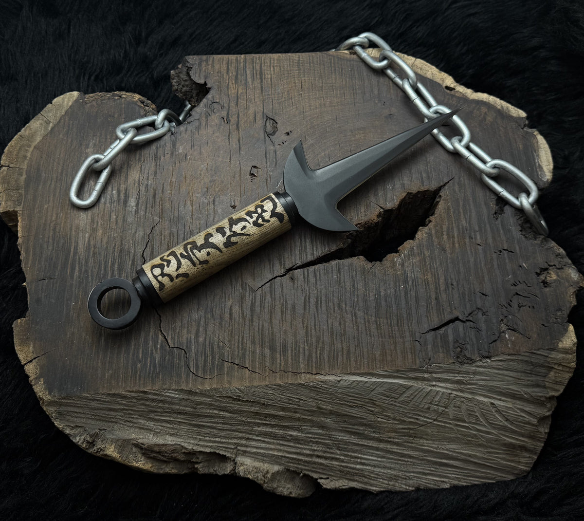 Naruto Shippuden: Handmade Custom Minato Kunai with Leather Sheath | Minato 4th Hokage | Yellow Flash Kunai