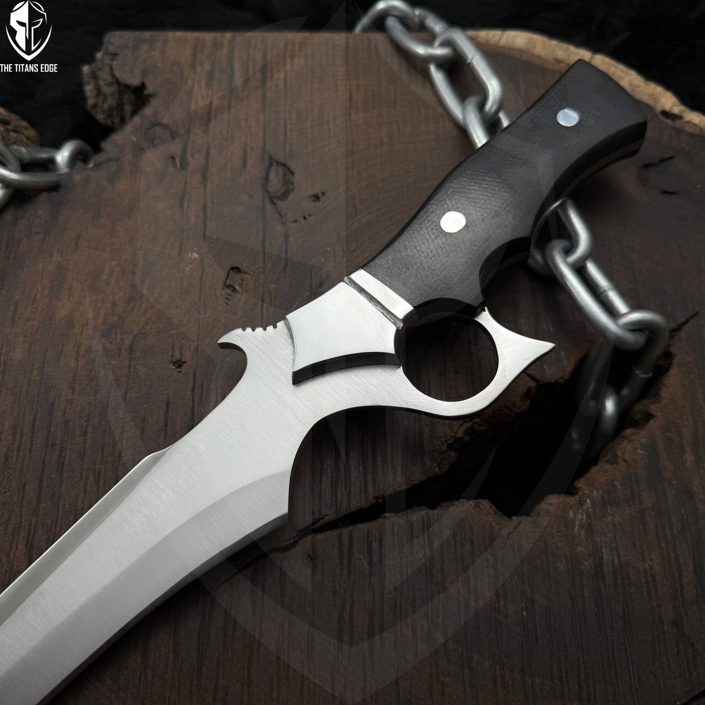 Famous Movie Fight Club Handmade Replica Knife | Brad Pitt Knife | Tyler Durden Knife | Boker Magnum Knife