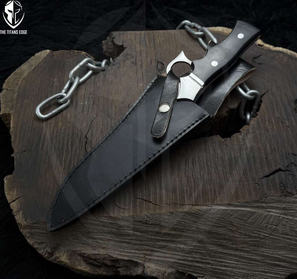 Famous Movie Fight Club Handmade Replica Knife | Brad Pitt Knife | Tyler Durden Knife | Boker Magnum Knife