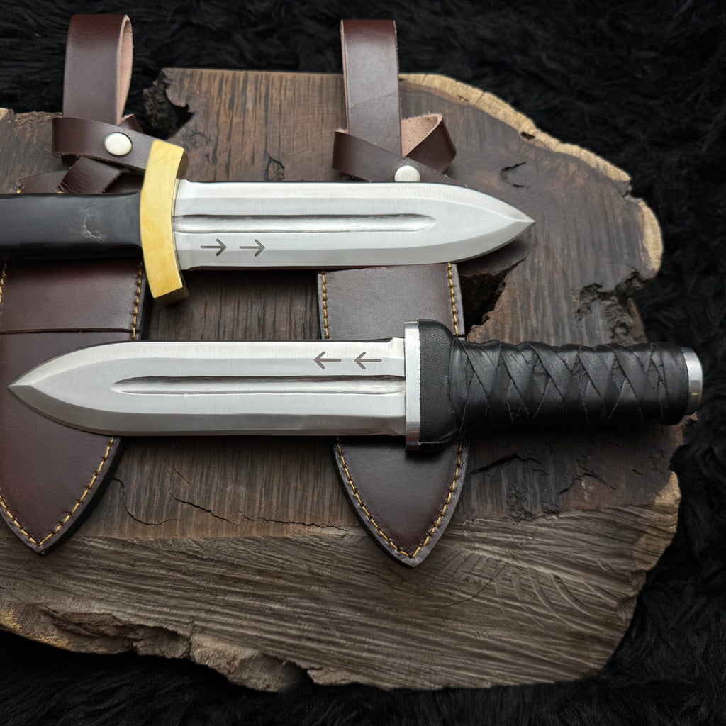 Handmade Vinland Saga Thorfinn Replica Daggers | Anime Cosplay items | D2 Steel