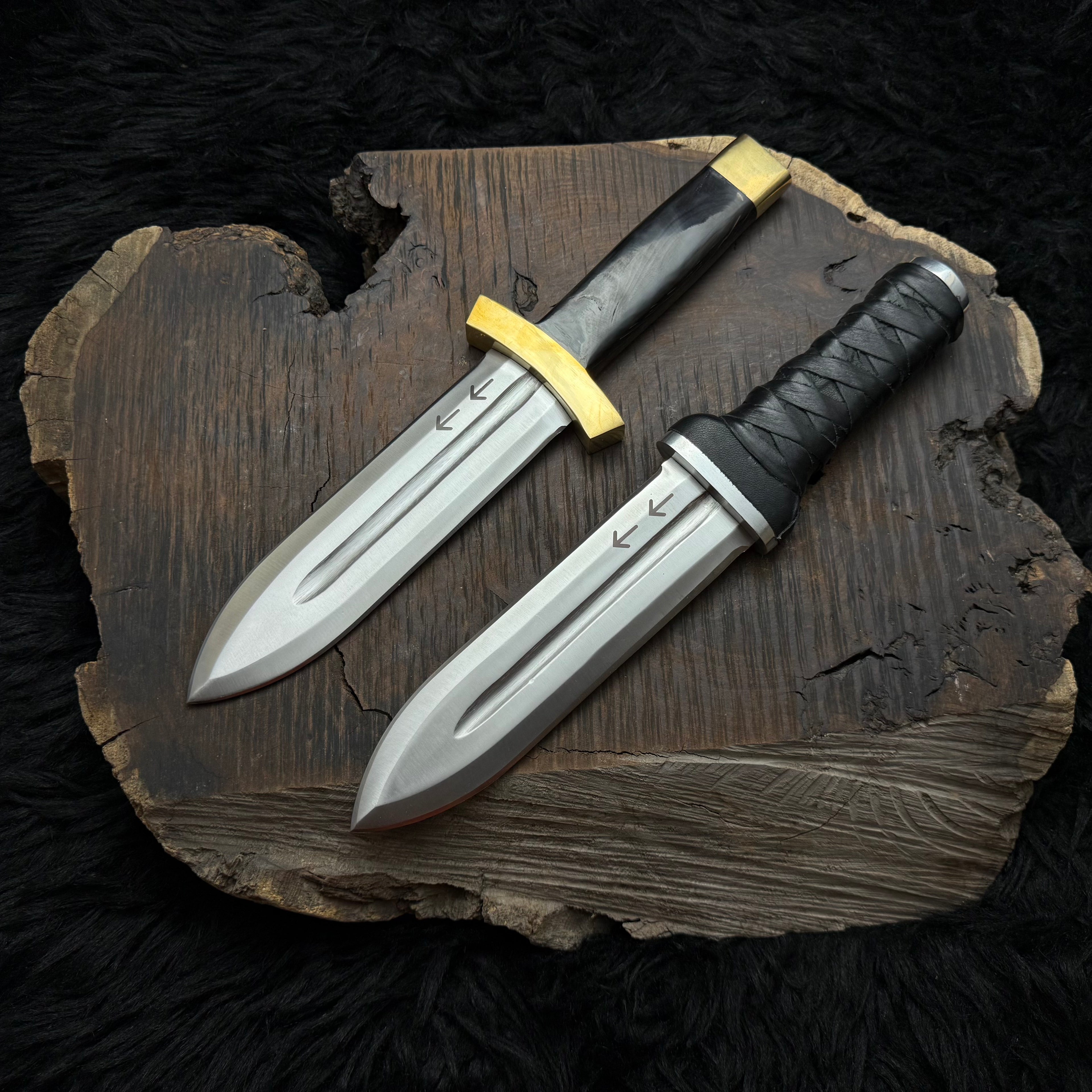 Handmade Vinland Saga Thorfinn Replica Daggers | Anime Cosplay items | D2 Steel