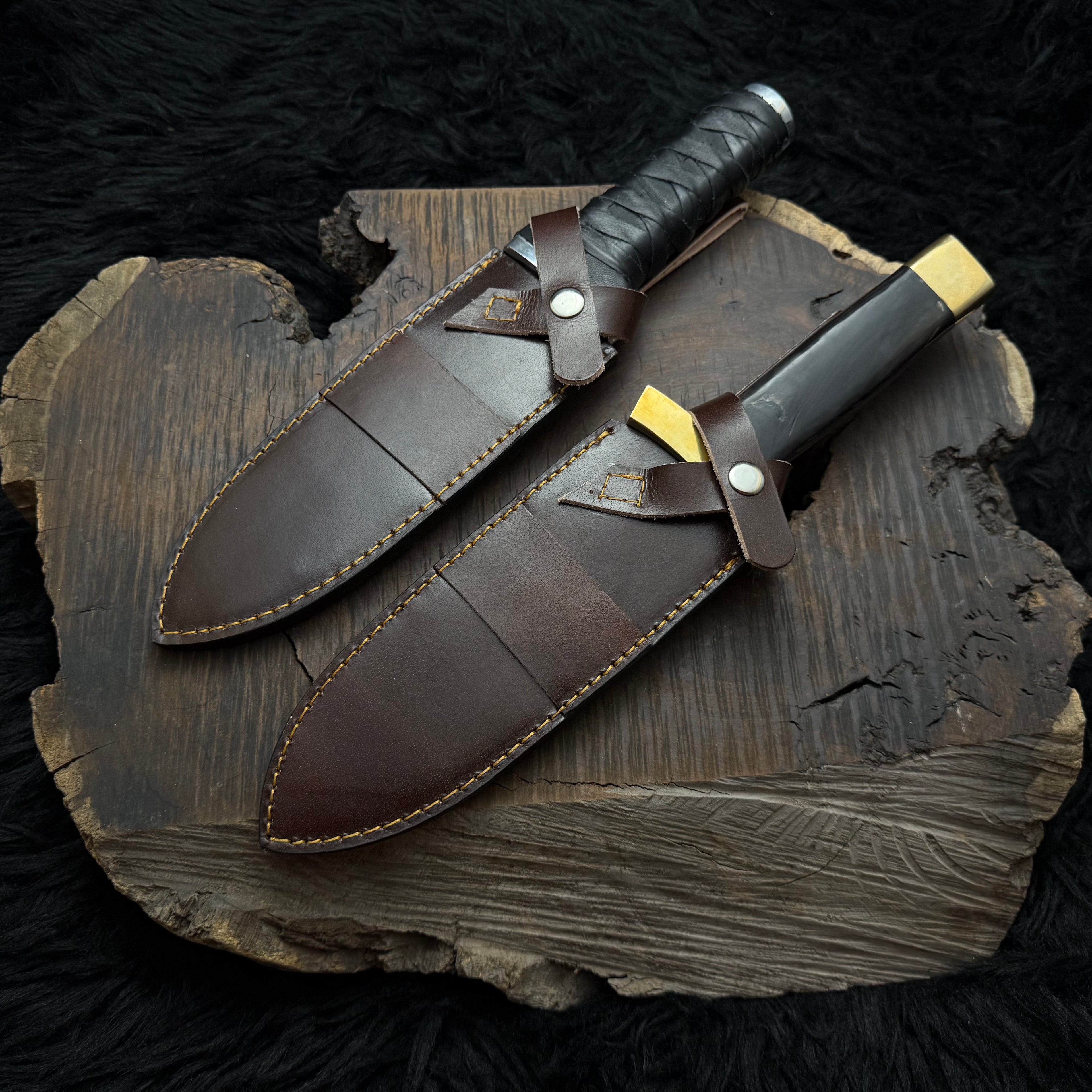 Handmade Vinland Saga Thorfinn Replica Daggers | Anime Cosplay items | D2 Steel