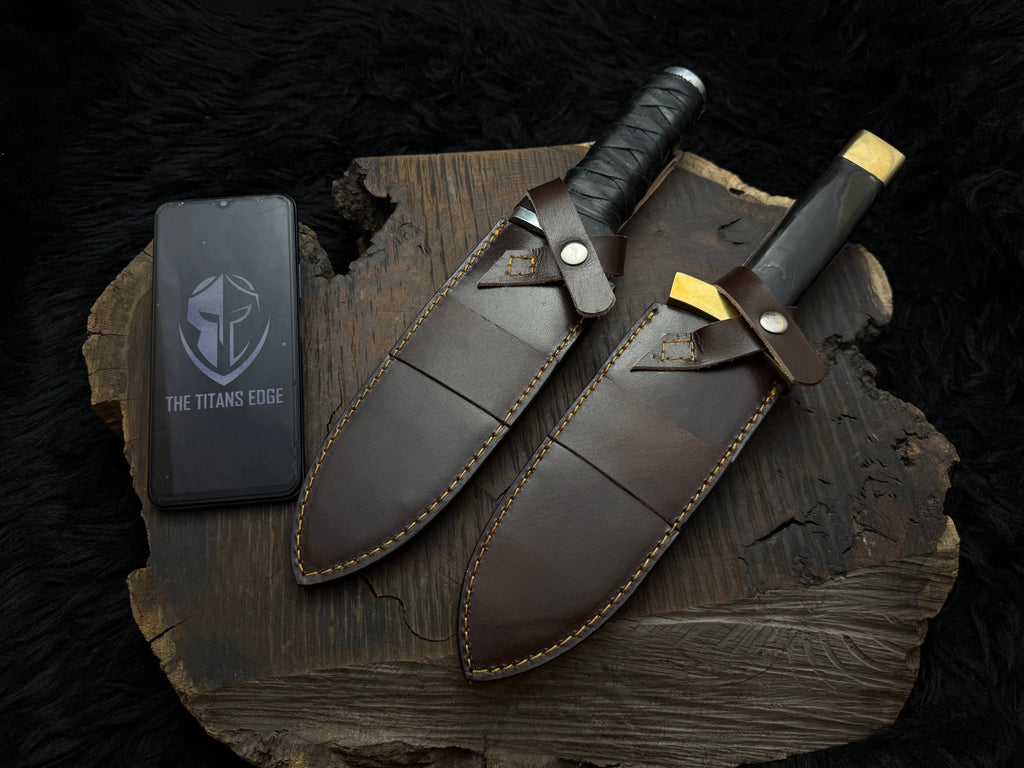 Handmade Vinland Saga Thorfinn Replica Daggers | Anime Cosplay items | D2 Steel