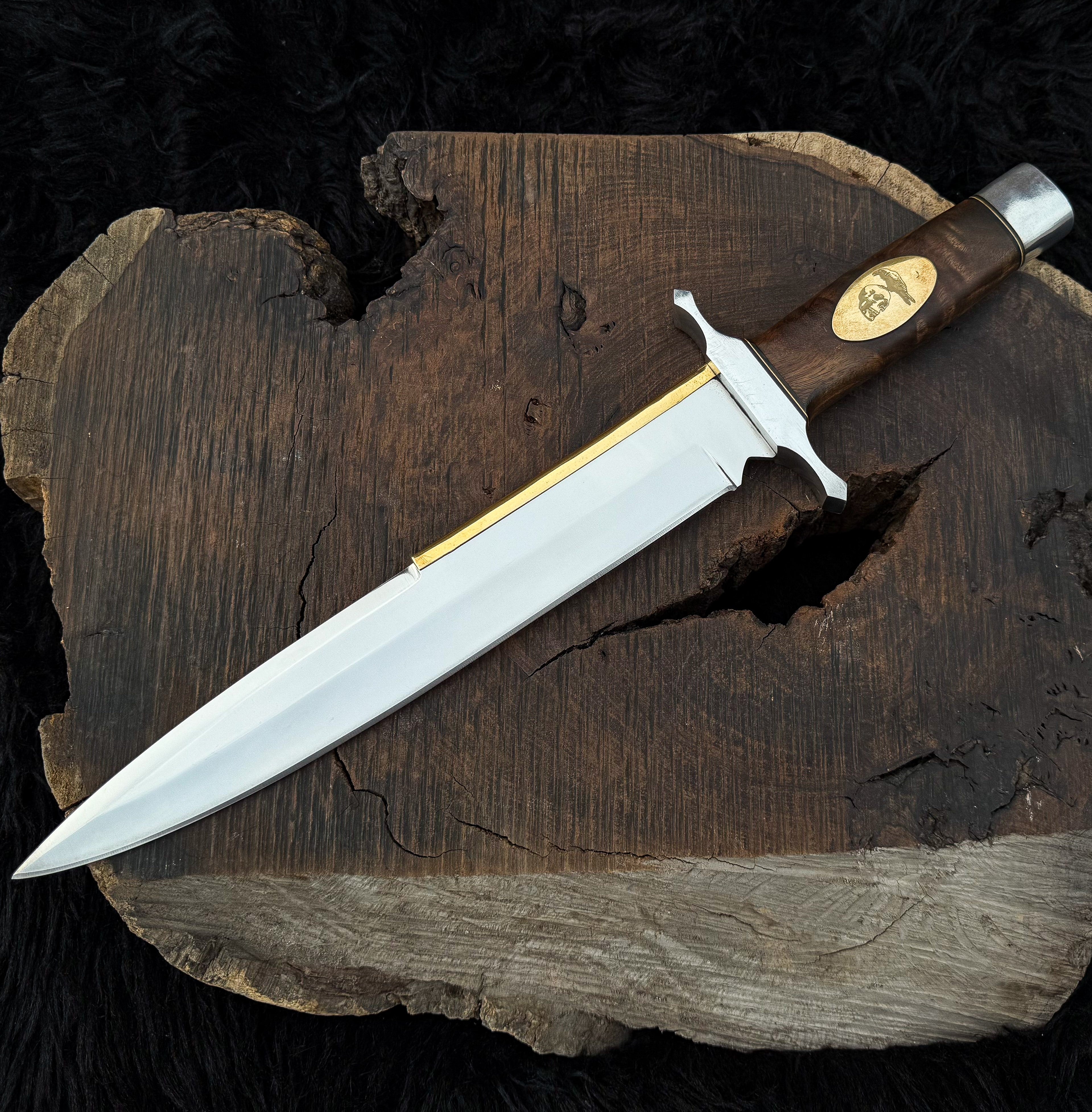 Premium Handmade The Expendables Toothpick Replica Knife (High Polish Blade)