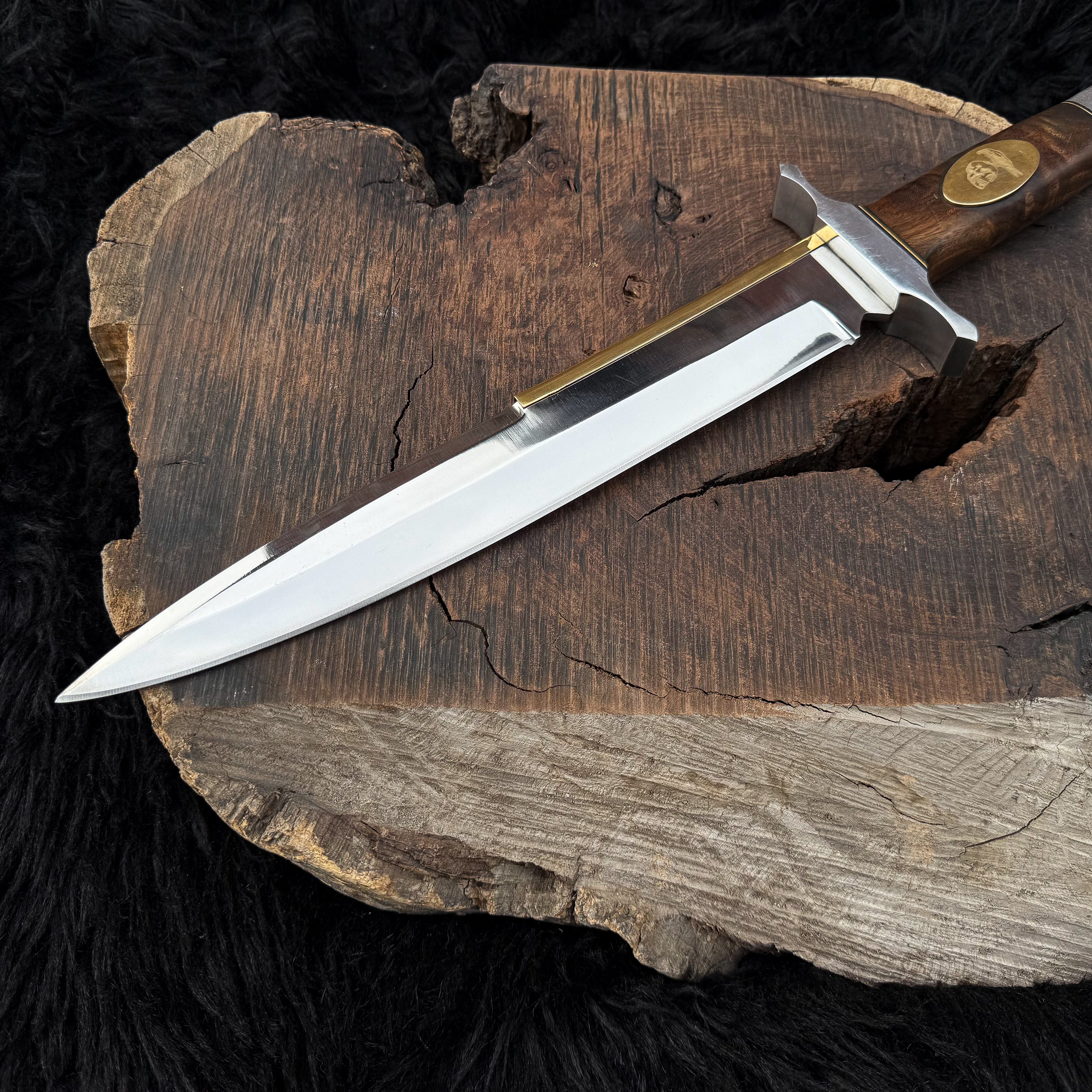 Premium Handmade The Expendables Toothpick Replica Knife (High Polish Blade)