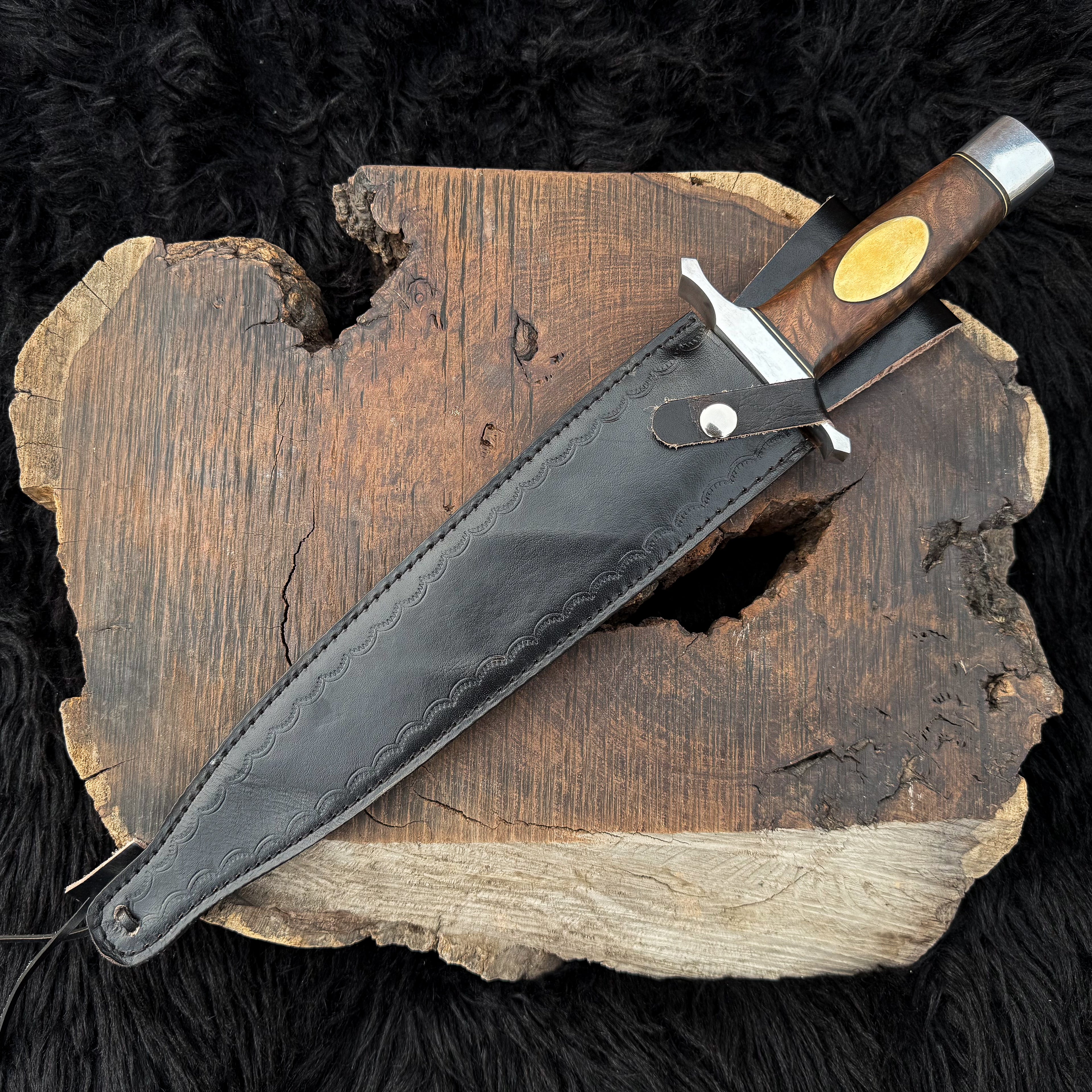 Premium Handmade The Expendables Toothpick Replica Knife (High Polish Blade)
