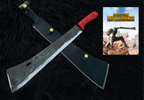 Handmade Exclusive PUBG Replica Machete with Leather Sheath