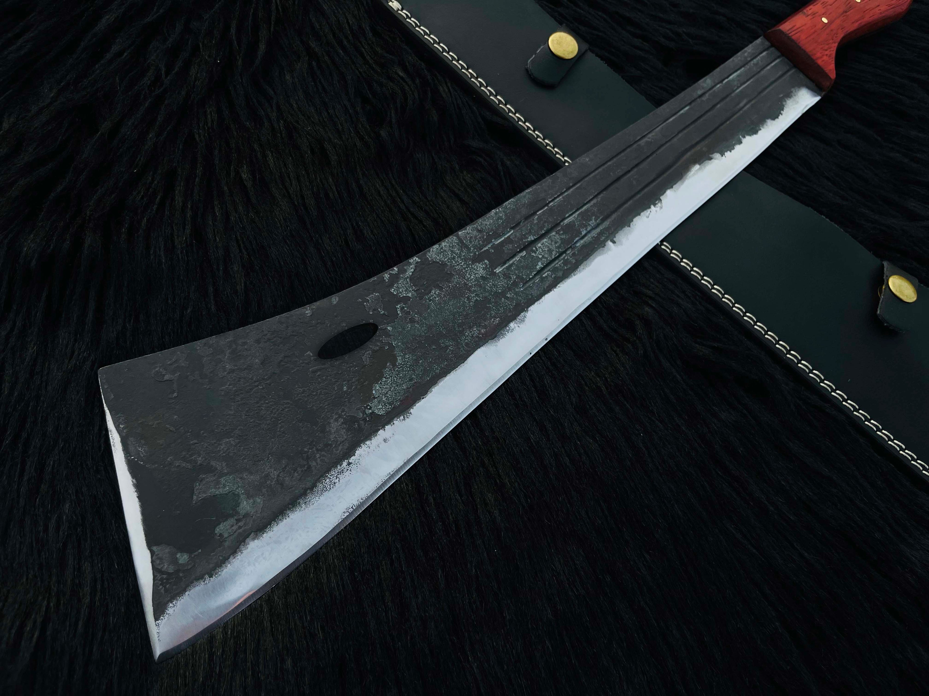 Handmade Exclusive PUBG Replica Machete with Leather Sheath