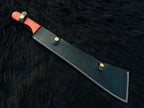 Handmade Exclusive PUBG Replica Machete with Leather Sheath