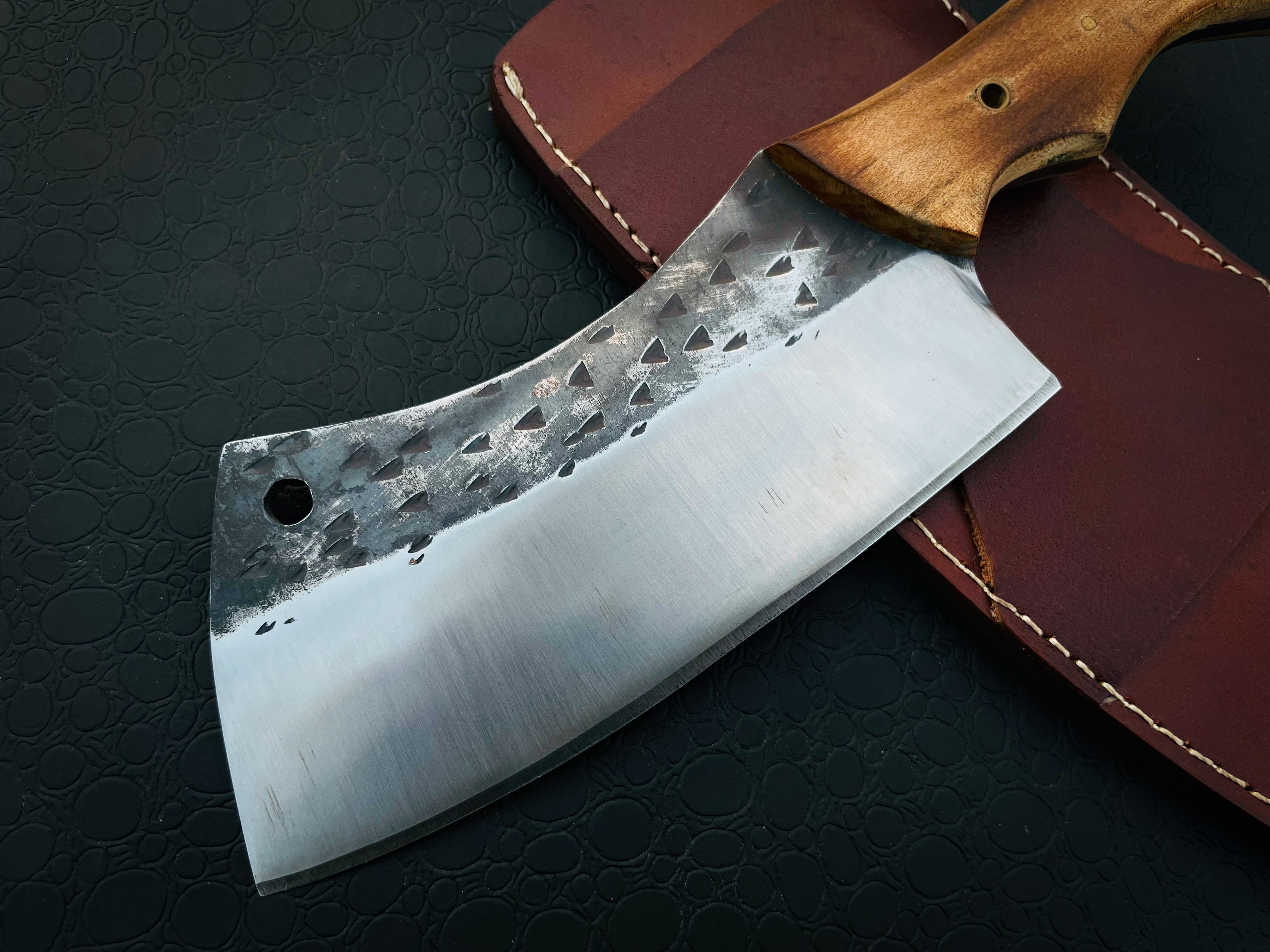 Custom Handmade Stainless Steel Kitchen Cleaver