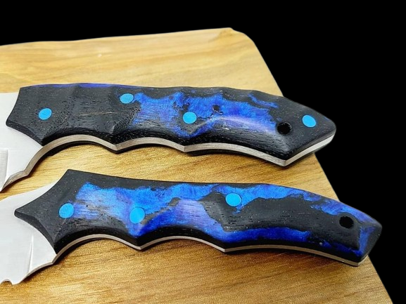 Handmade Premium Blue Carbon Steel Chef Set
