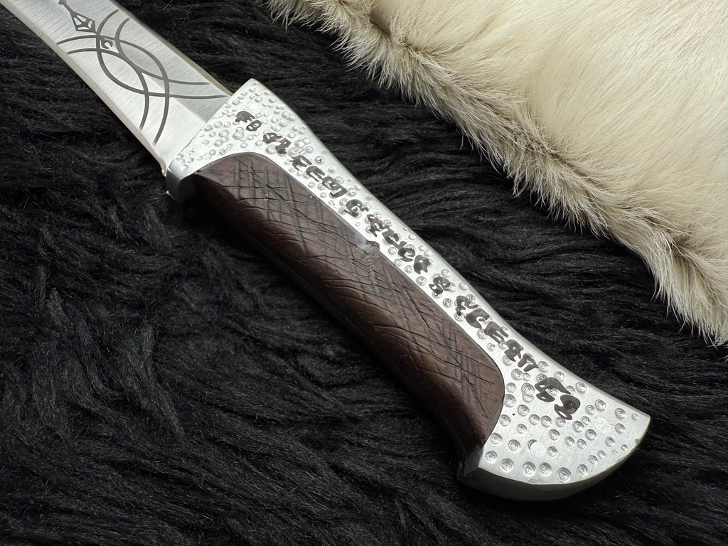 Handmade Dune Paul Atreides Crysknife with Leather Sheath | Dune 2 knifes | Dune cosplay | Dune movie collectibles