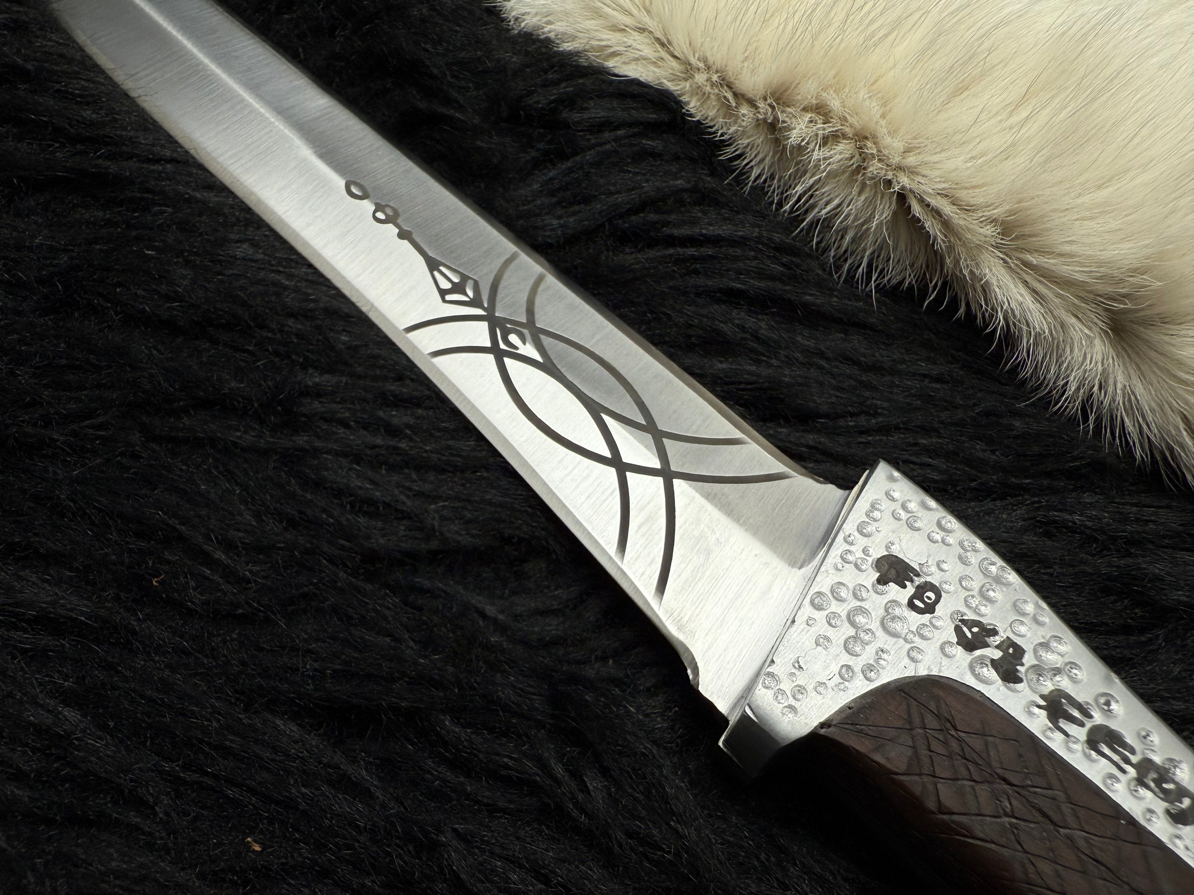 Handmade Dune Paul Atreides Crysknife with Leather Sheath | Dune 2 knifes | Dune cosplay | Dune movie collectibles