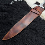 Handmade Dune Paul Atreides Crysknife with Leather Sheath | Dune 2 knifes | Dune cosplay | Dune movie collectibles