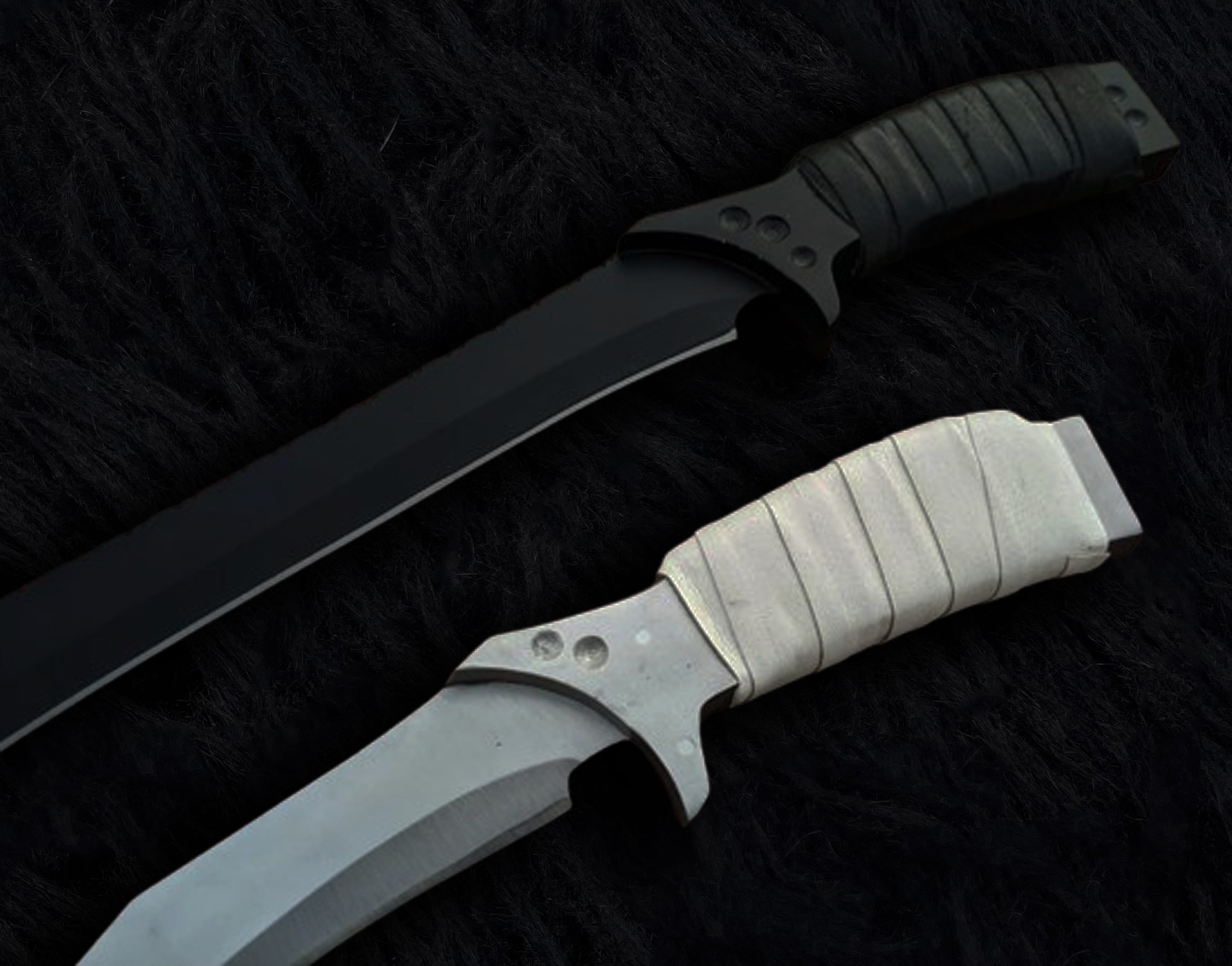 DUNE Part 2 Feyd Rautha Movie Replica Knives with Leather Sheath