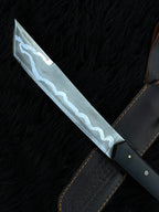 Handmade Premium Samurai Tanto with Leather Sheath