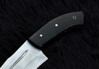 Exclusive Handmade Full Tang Hunting Knife with Leather Sheath