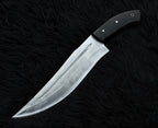 Exclusive Handmade Full Tang Hunting Knife with Leather Sheath