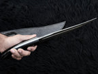Exclusive Handmade Full Tang Hunting Knife with Leather Sheath