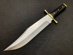 Custom Handmade Vintage Bowie Knife: Smithsonian Replica in D2 Steel with Buffalo Horn Handle