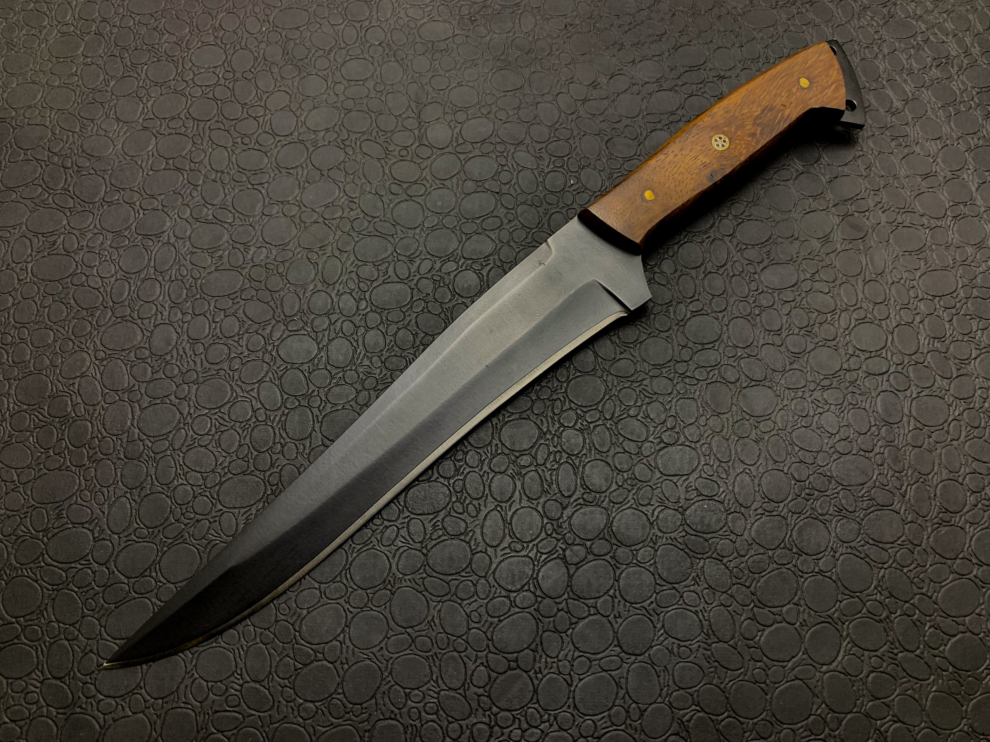 Handmade Fixed blade Fillet Chef knife with leather sheath