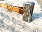 Custom Handmade Thor Viking Carbon steel hammer