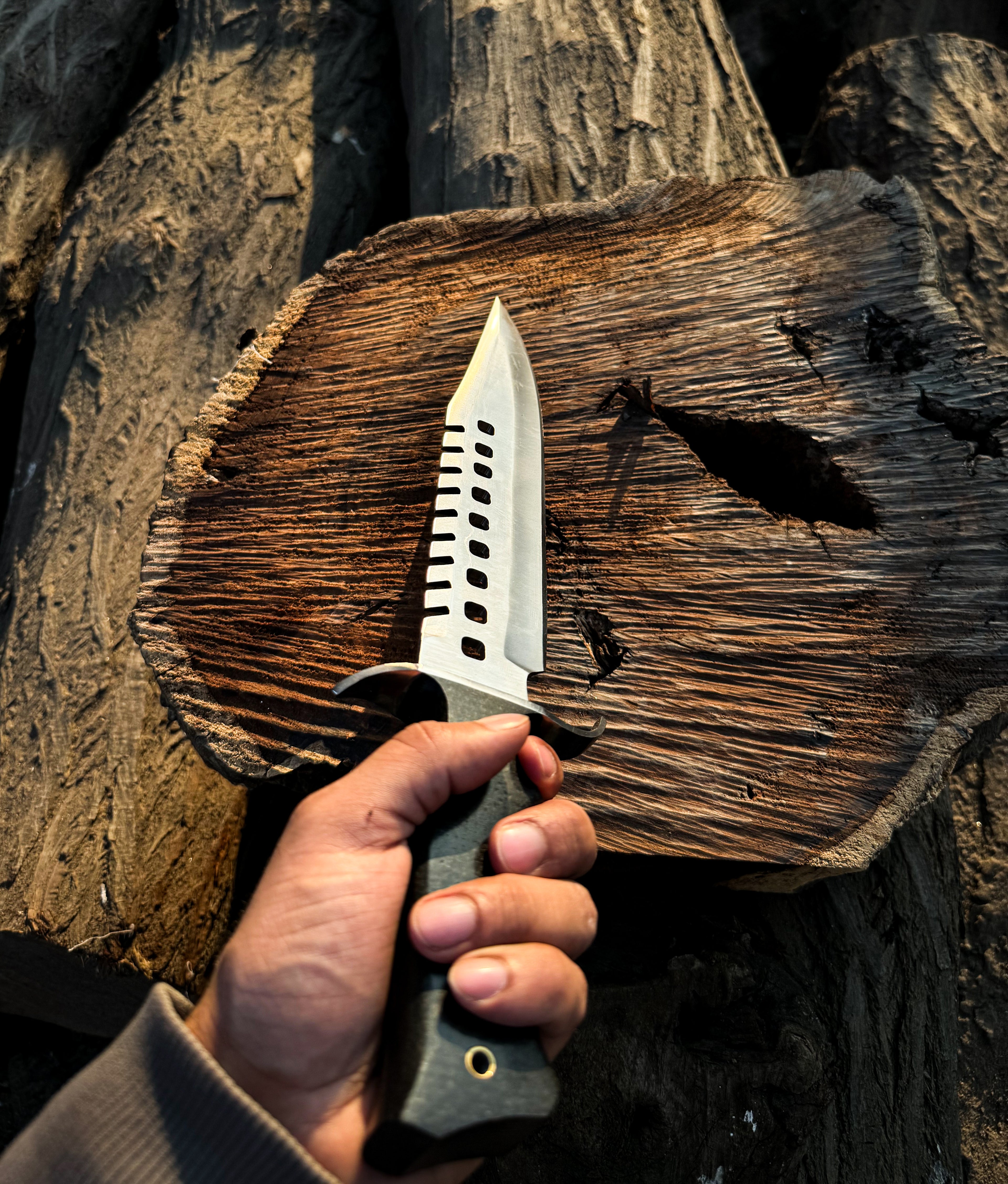 The Walking Dead: Handmade Negan Bowie Full Tang Fixed Blade Replica Knife