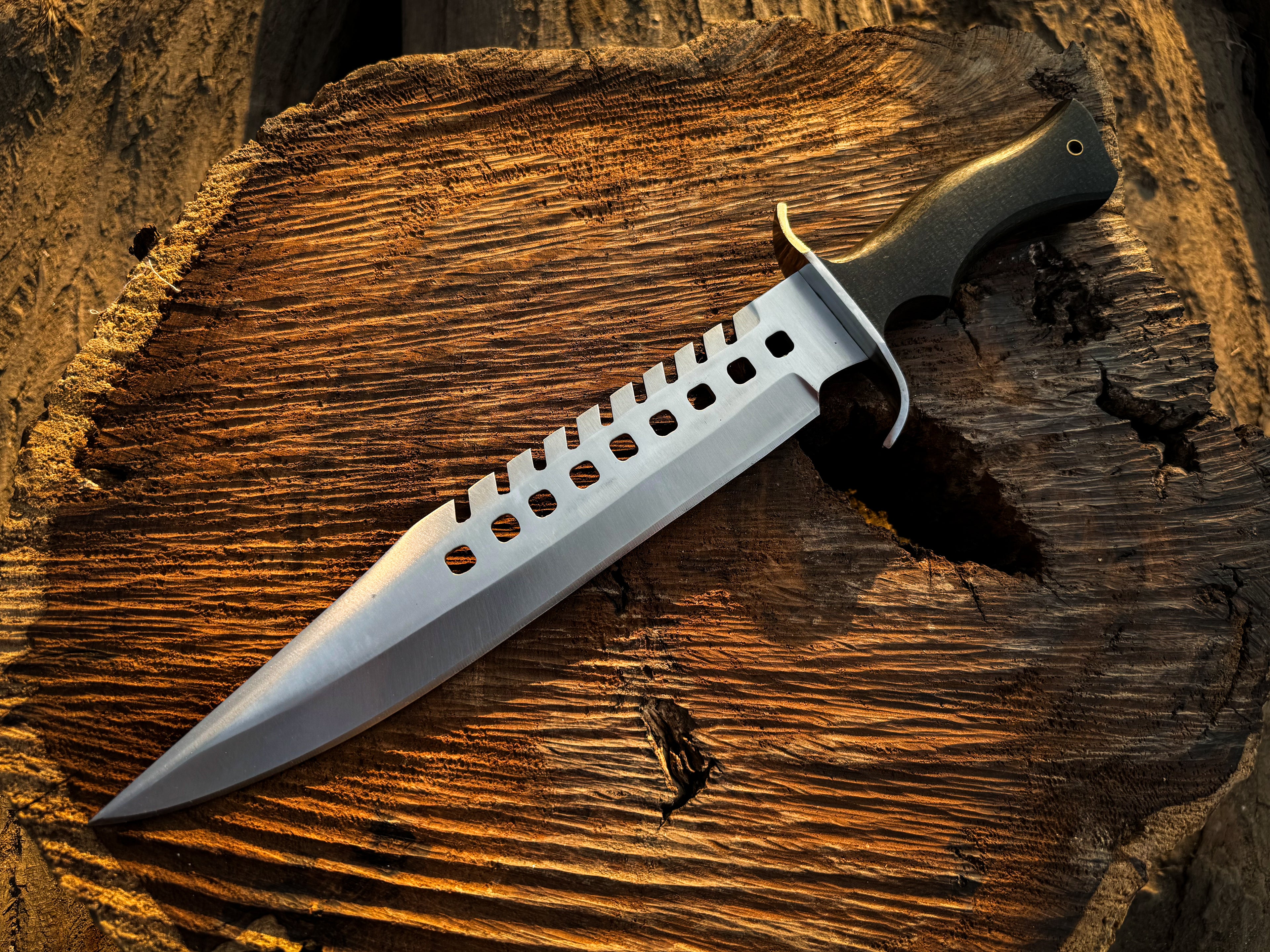 The Walking Dead: Handmade Negan Bowie Full Tang Fixed Blade Replica Knife