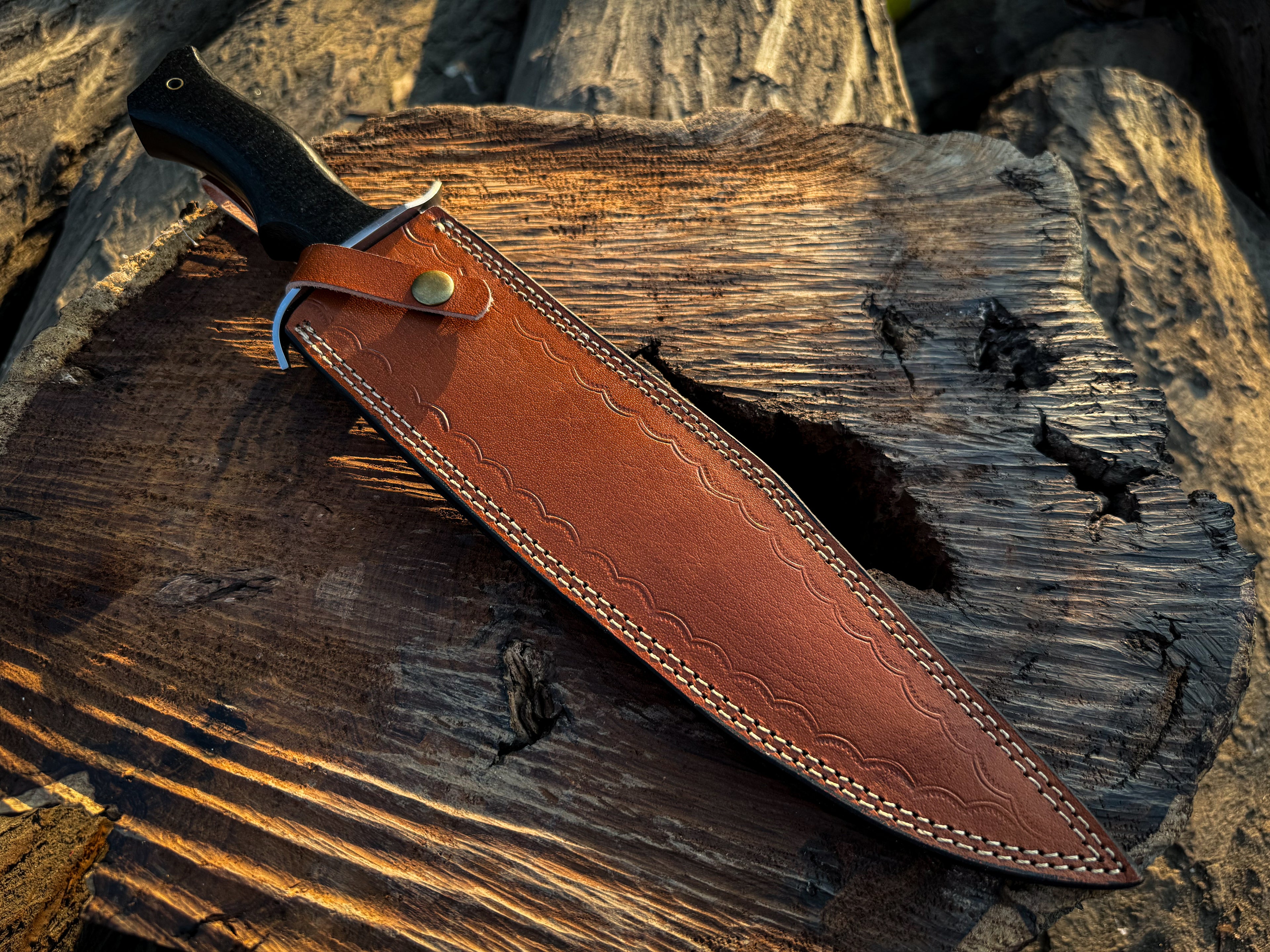 The Walking Dead: Handmade Negan Bowie Full Tang Fixed Blade Replica Knife