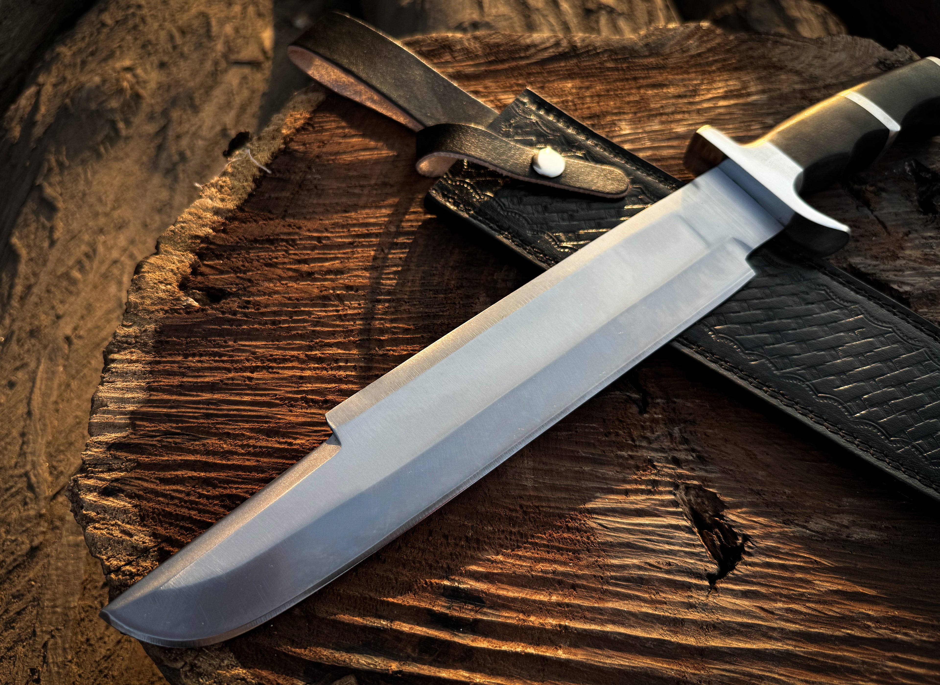 Predator Bowie Knife: Handmade Stainless Steel Replica Machete – Inspired by Predator & Rambo