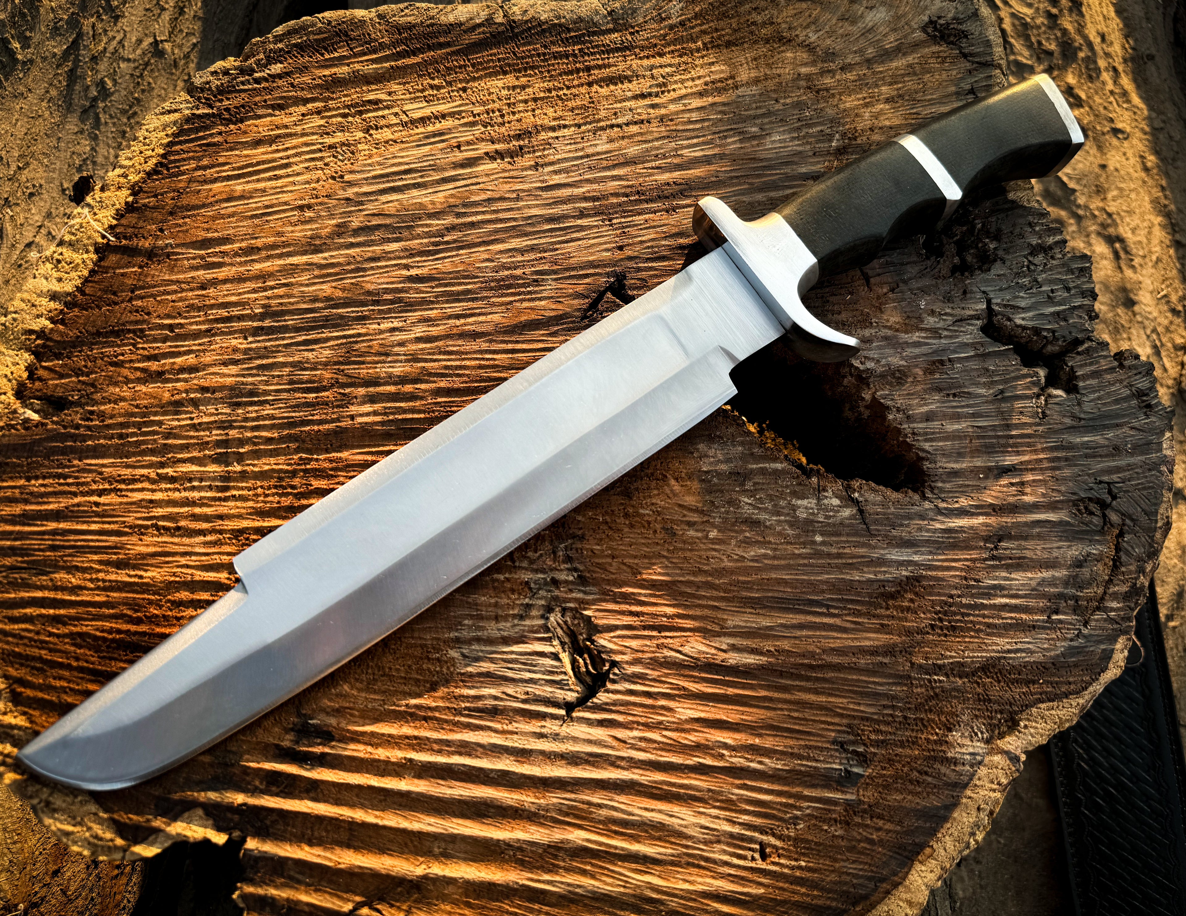 Predator Bowie Knife: Handmade Stainless Steel Replica Machete – Inspired by Predator & Rambo