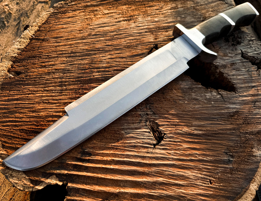 Predator Bowie Knife: Handmade Stainless Steel Replica Machete – Inspired by Predator & Rambo