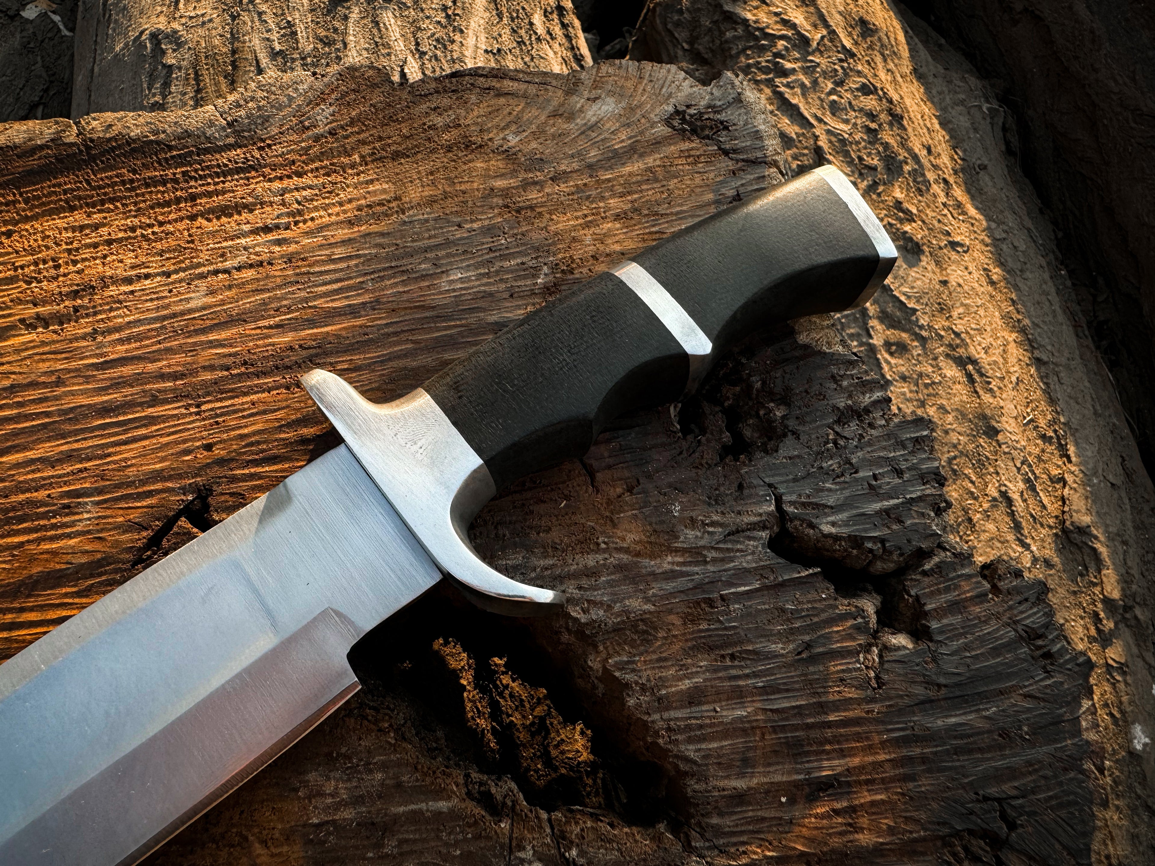 Predator Bowie Knife: Handmade Stainless Steel Replica Machete – Inspired by Predator & Rambo