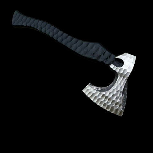 Handmade Forged High Carbon Steel Black Handle Axe