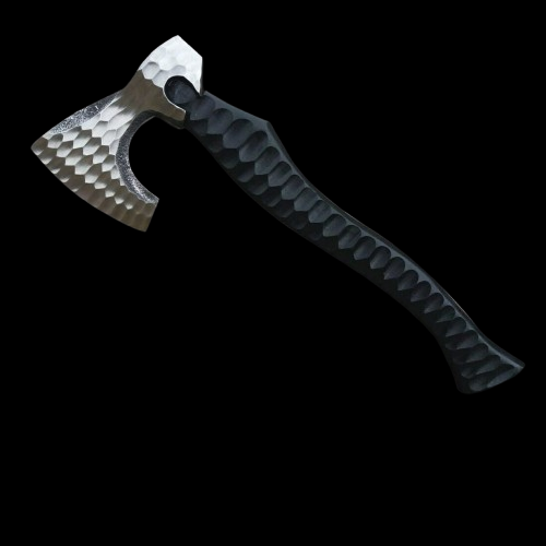 Handmade Forged High Carbon Steel Black Handle Axe