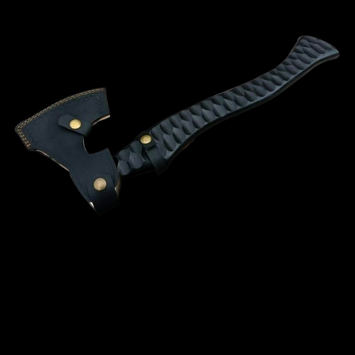 Handmade Forged High Carbon Steel Black Handle Axe