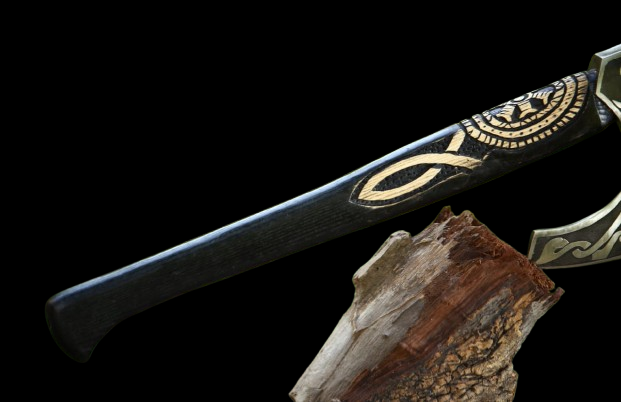 Custom Handmade Ancient Carbon Steel Black Axe
