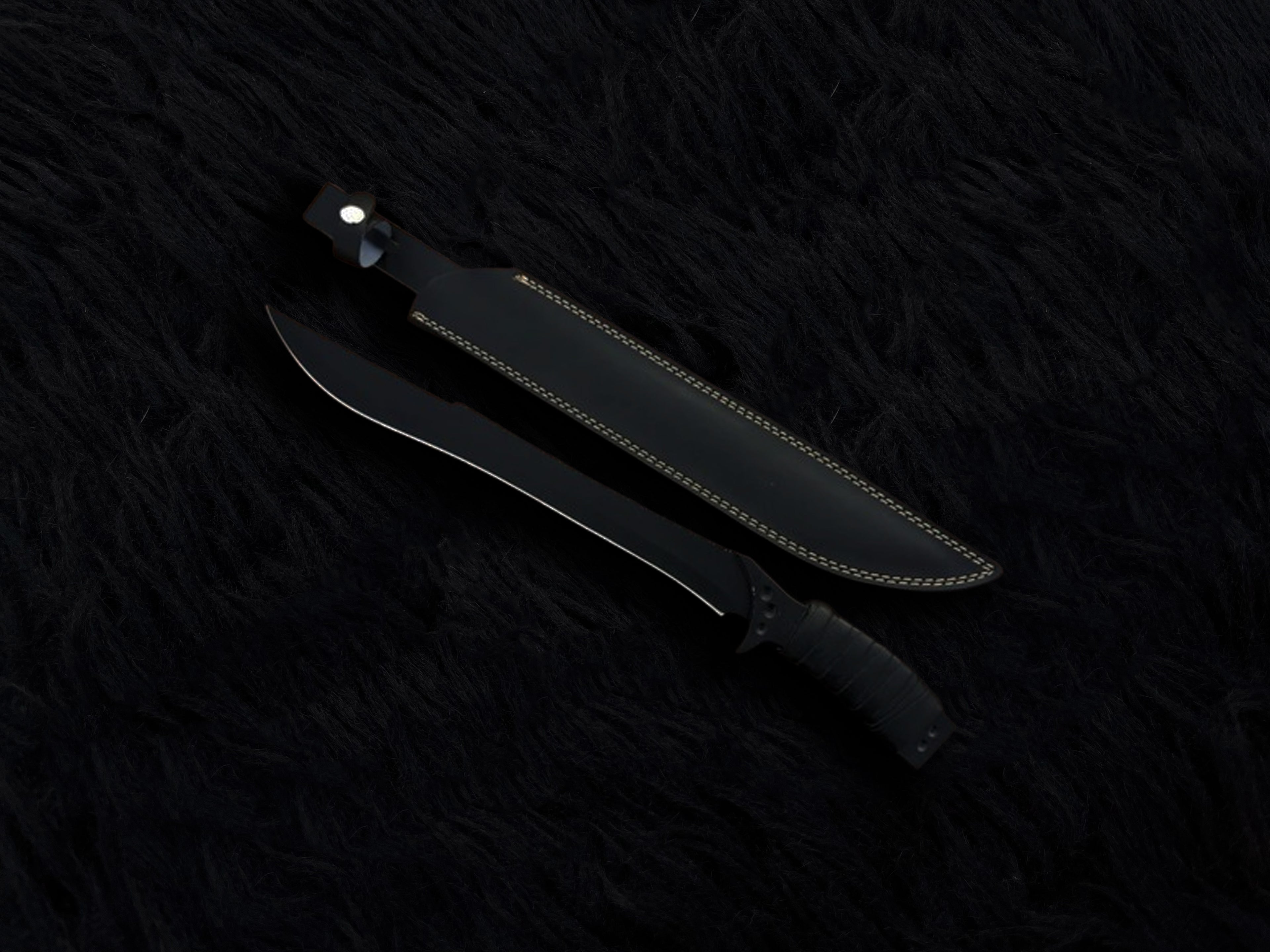 DUNE Part 2 Feyd Rautha Movie Replica Knives with Leather Sheath