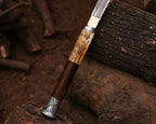 Handmade John Wick Chapter 4 Caine's Replica Sword with Premium Wooden Sheath