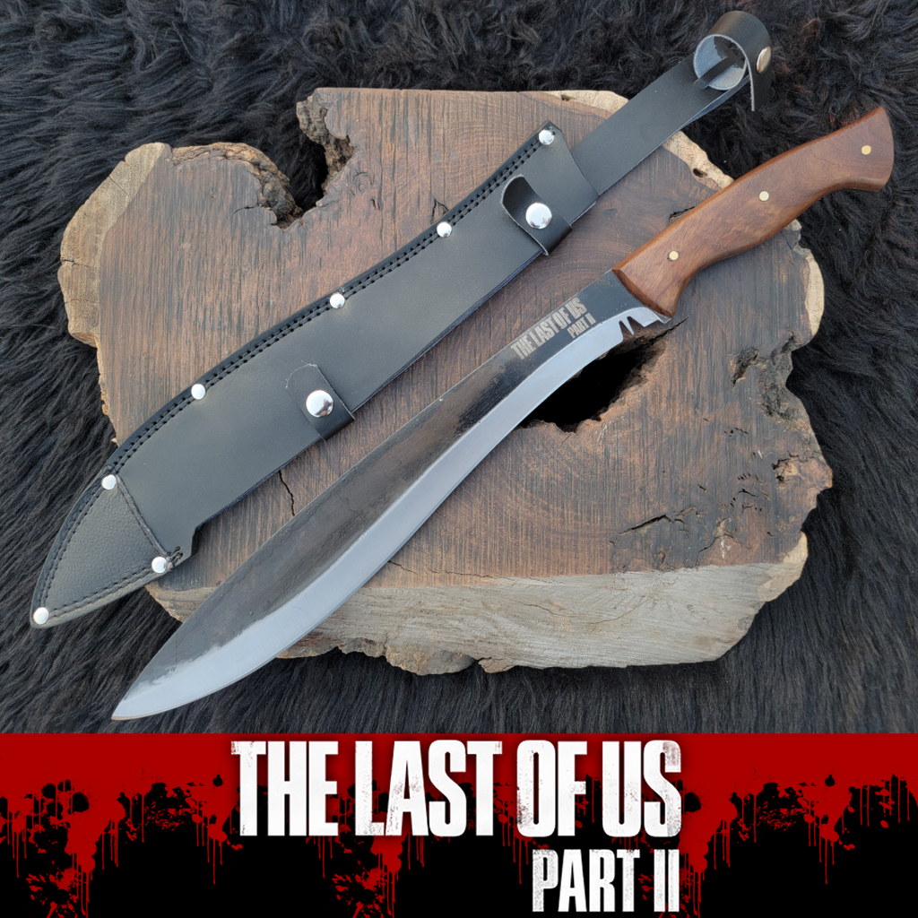 The Last Of Us : Part 2 - Ellie's Replica Machete with Leather Sheath
