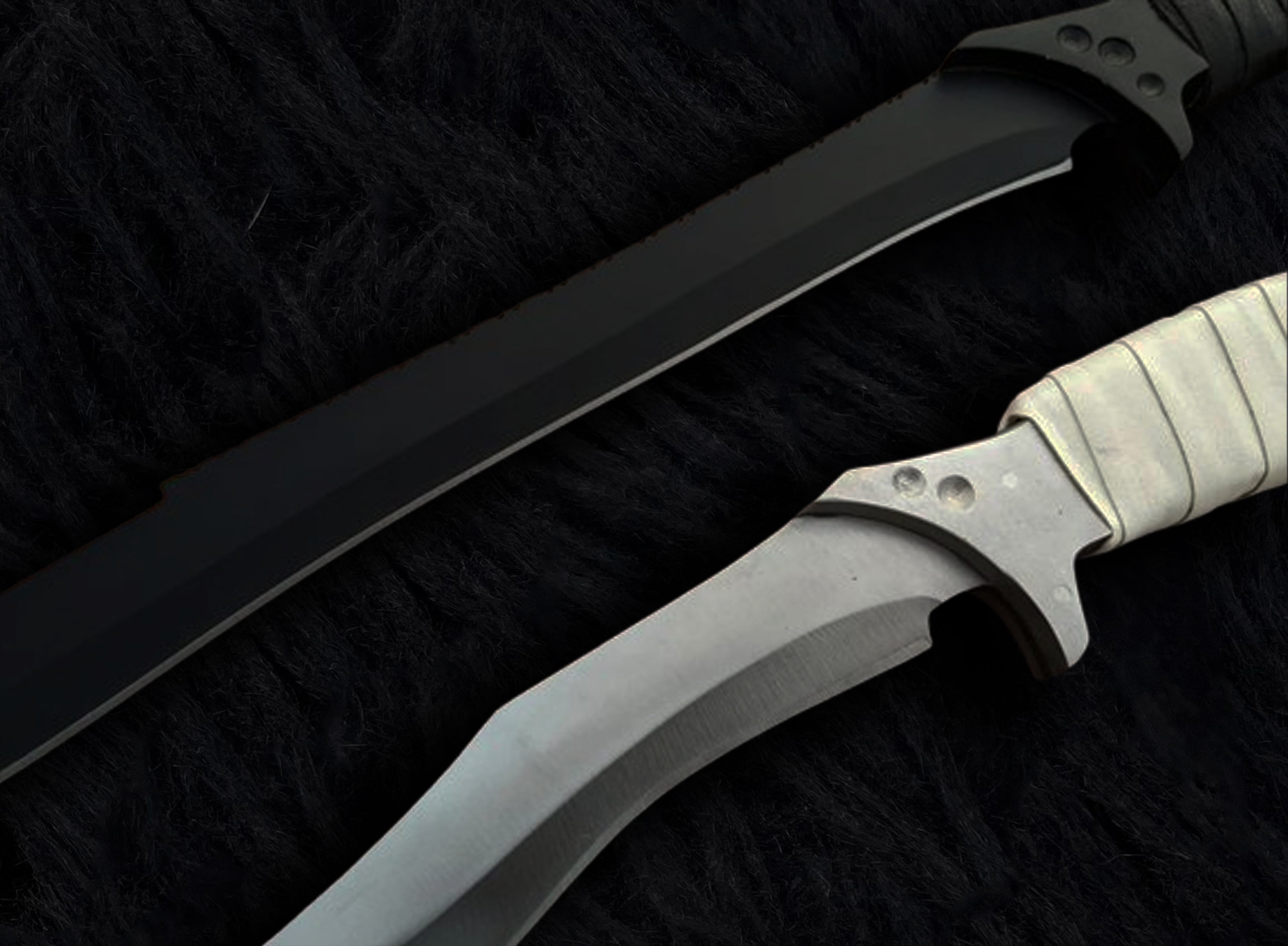 DUNE Part 2 Feyd Rautha Movie Replica Knives with Leather Sheath