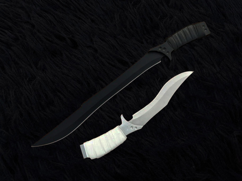 DUNE Part 2 Feyd Rautha Movie Replica Knives with Leather Sheath