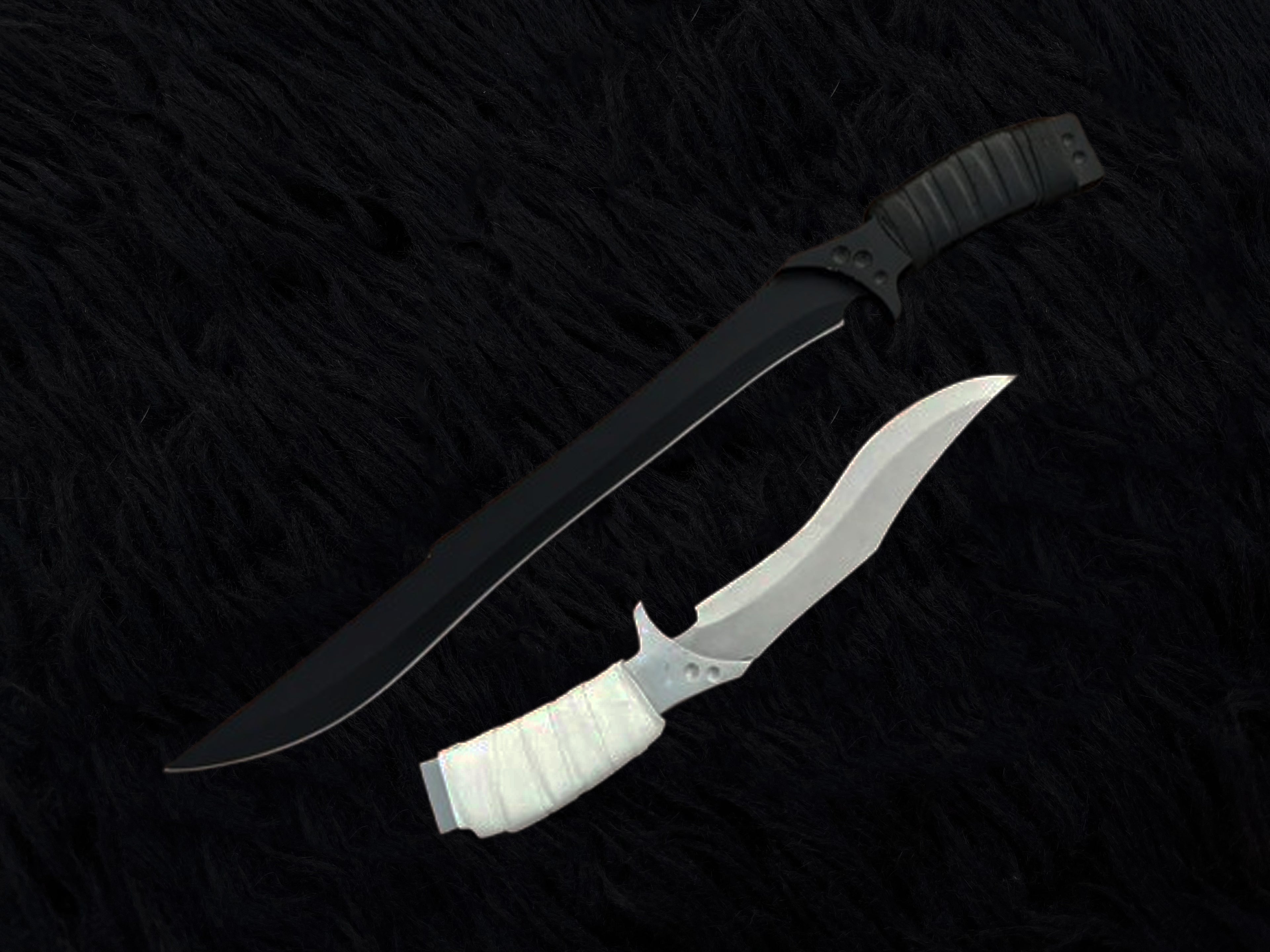 DUNE Part 2 Feyd Rautha Movie Replica Knives with Leather Sheath